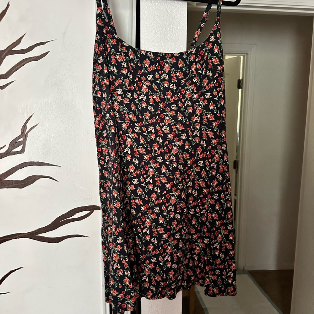 Floral mini dress